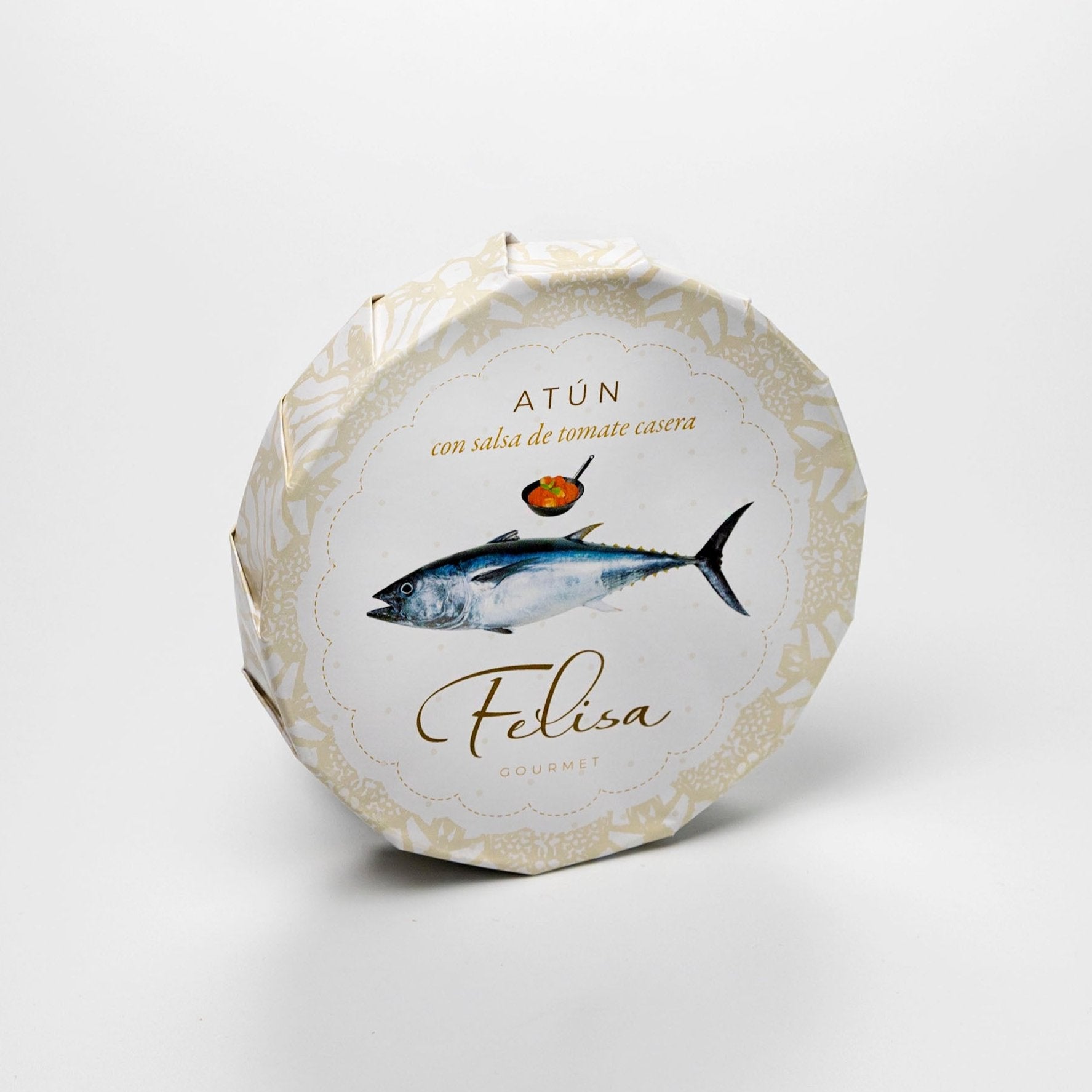 Atún con salsa de tomate casera