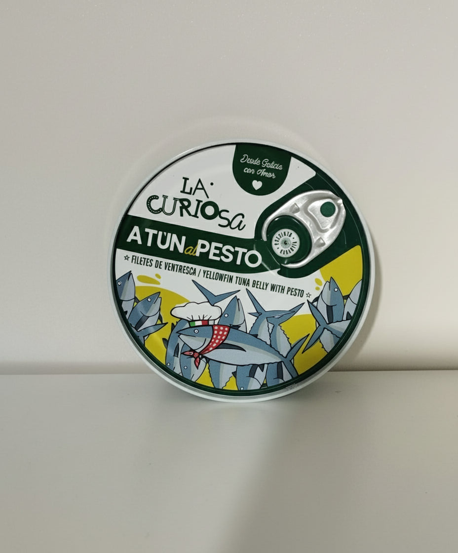 Atún al pesto